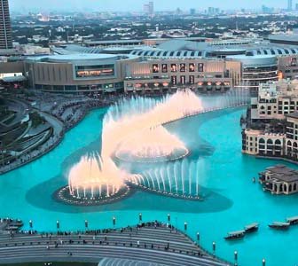 Visitar la Fuente de Dubái